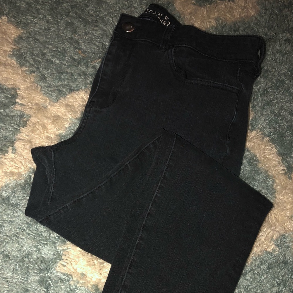 American Eagle Black Skinny Jeans